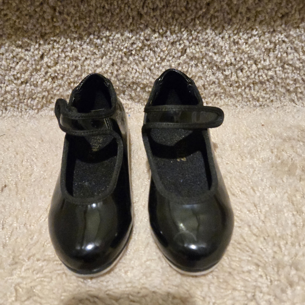 EUC kids tap shoes